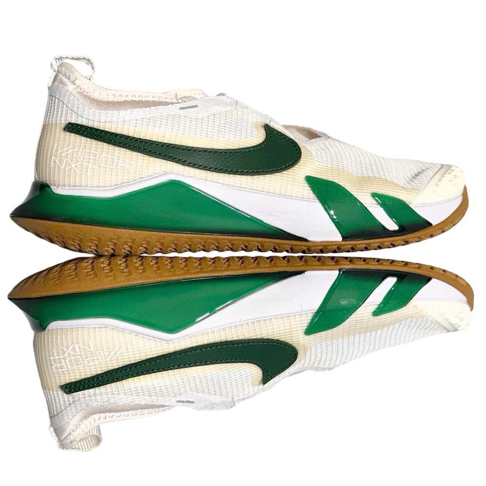 NIKE Air Zoom Vapor Tennis Shoes Green Gum Sole Tenniscore Courtcore Sporty 6